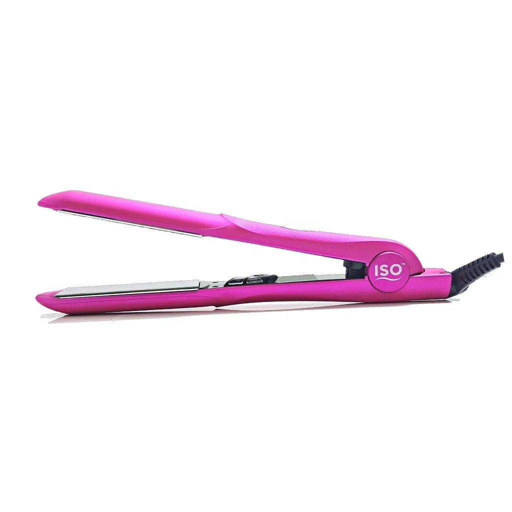 Iso Beauty Gold Collection Metallic Pink 1.5" Digital Infrared | Flat Iron