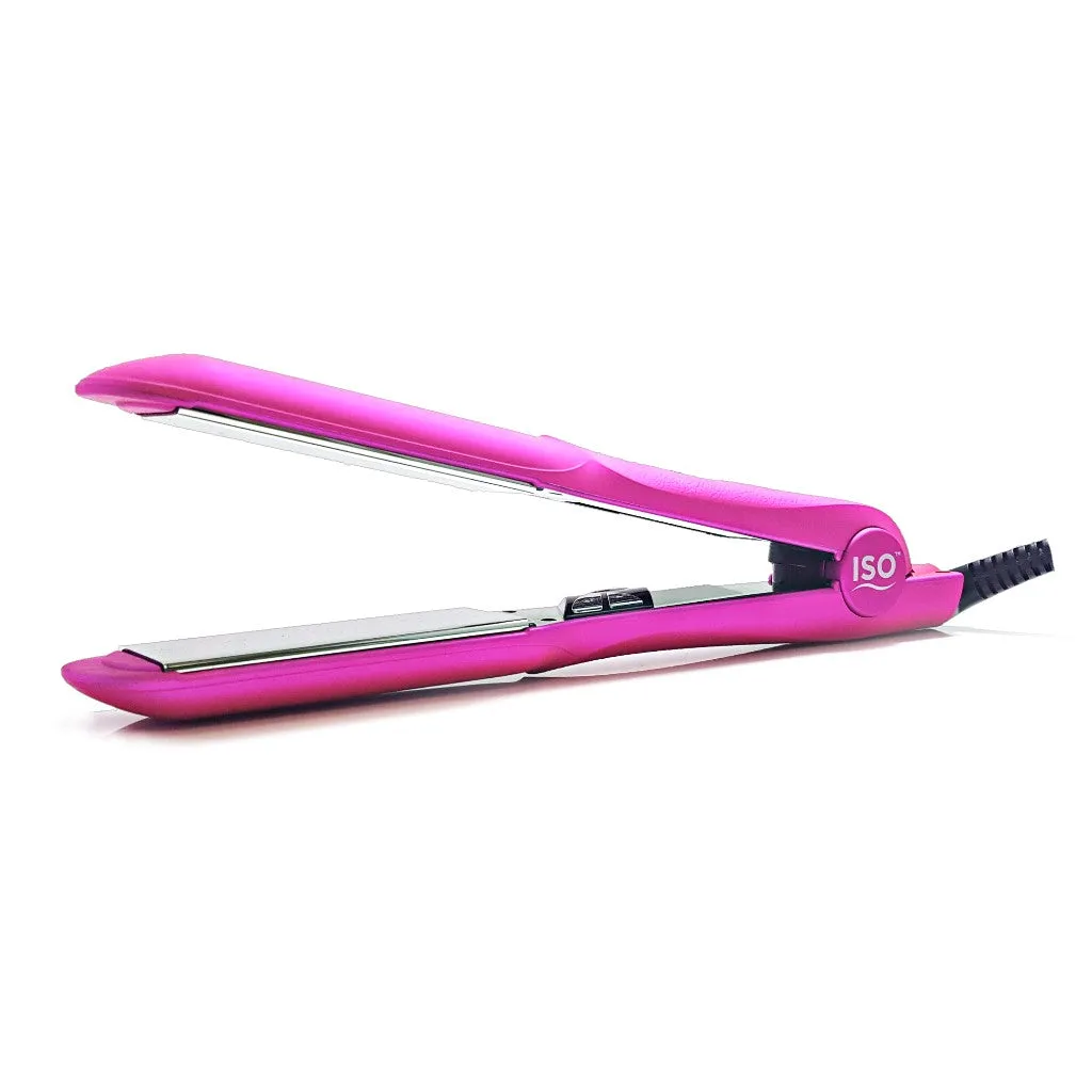 Iso Beauty Gold Collection Metallic Pink 1.5" Digital Infrared | Flat Iron