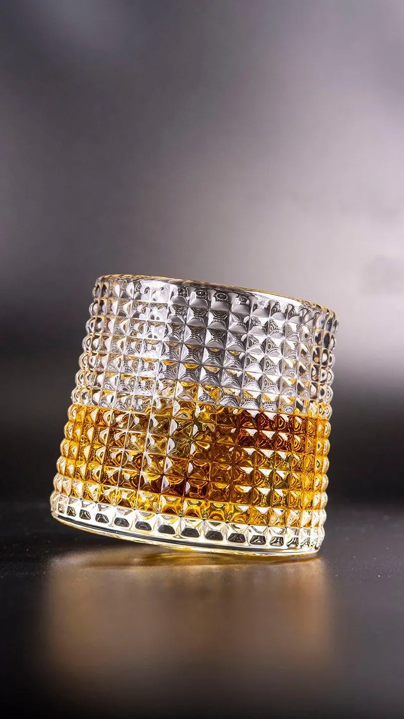 Japanese Rotatable Whiskey Glasses