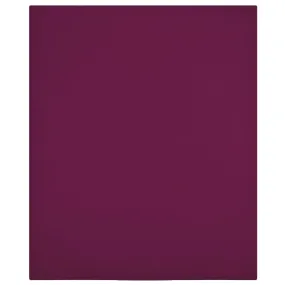 Jersey Fitted Sheet Bordeaux 160x200 cm Cotton