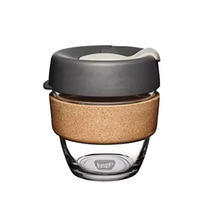 KeepCup Brew Glass Coffee Cup w/ Cork (227ml)