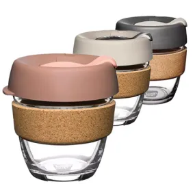 KeepCup Brew Glass Coffee Cup w/ Cork (227ml)