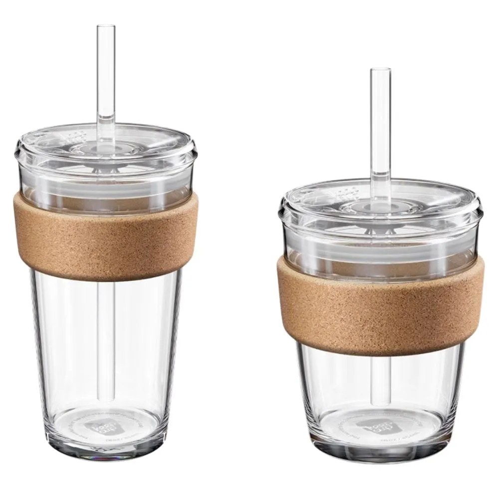 KeepCup Glass Cork Cold Cup