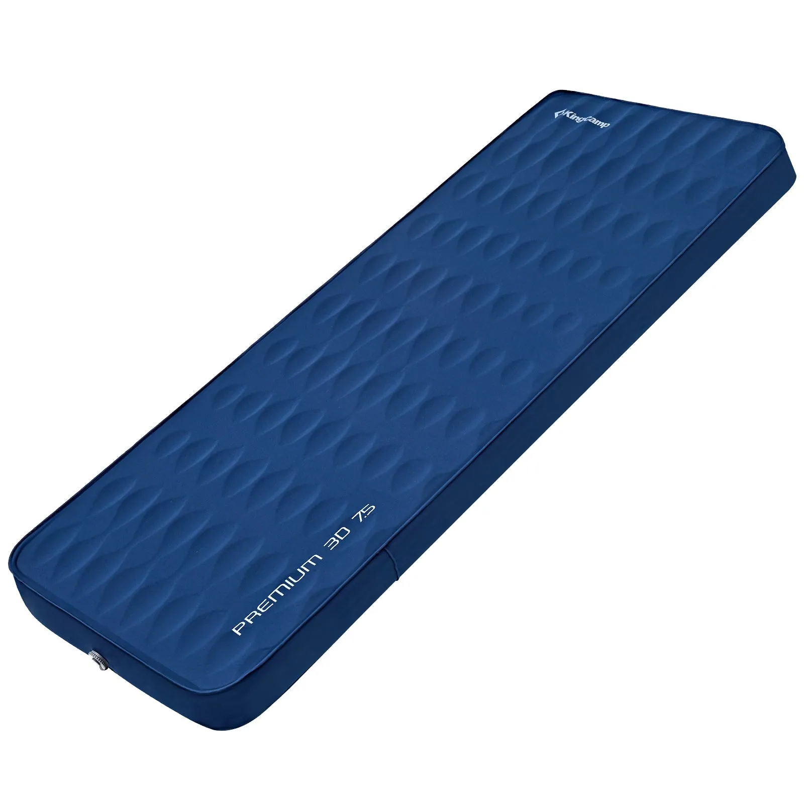 KingCamp Navy Single 3D 3" Thick Self-Inflating Sleeping Mattress