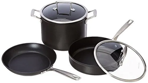 KitchenAid  Professional Hard Anodized Nonstick 10-Piece Cookware Set