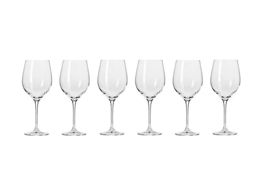 Krosno Harmony Wine Glasses 450ml 6pc (Made in Poland)