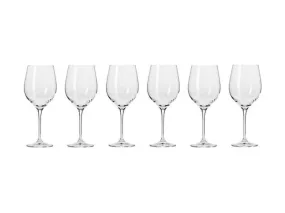 Krosno Harmony Wine Glasses 450ml 6pc (Made in Poland)