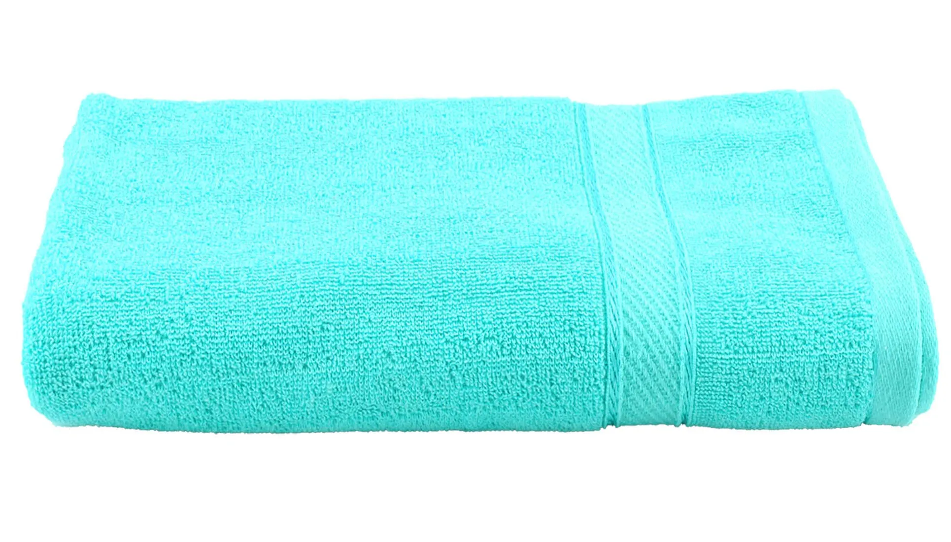 Kuber Industries 100 Percent Cotton 4 Pieces Full Size Bath Towel 30"x60" (Sea Green) CTKTC33284