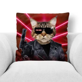 KYLE B. BAKK - CUSTOM PET PORTRAIT THROW PILLOW