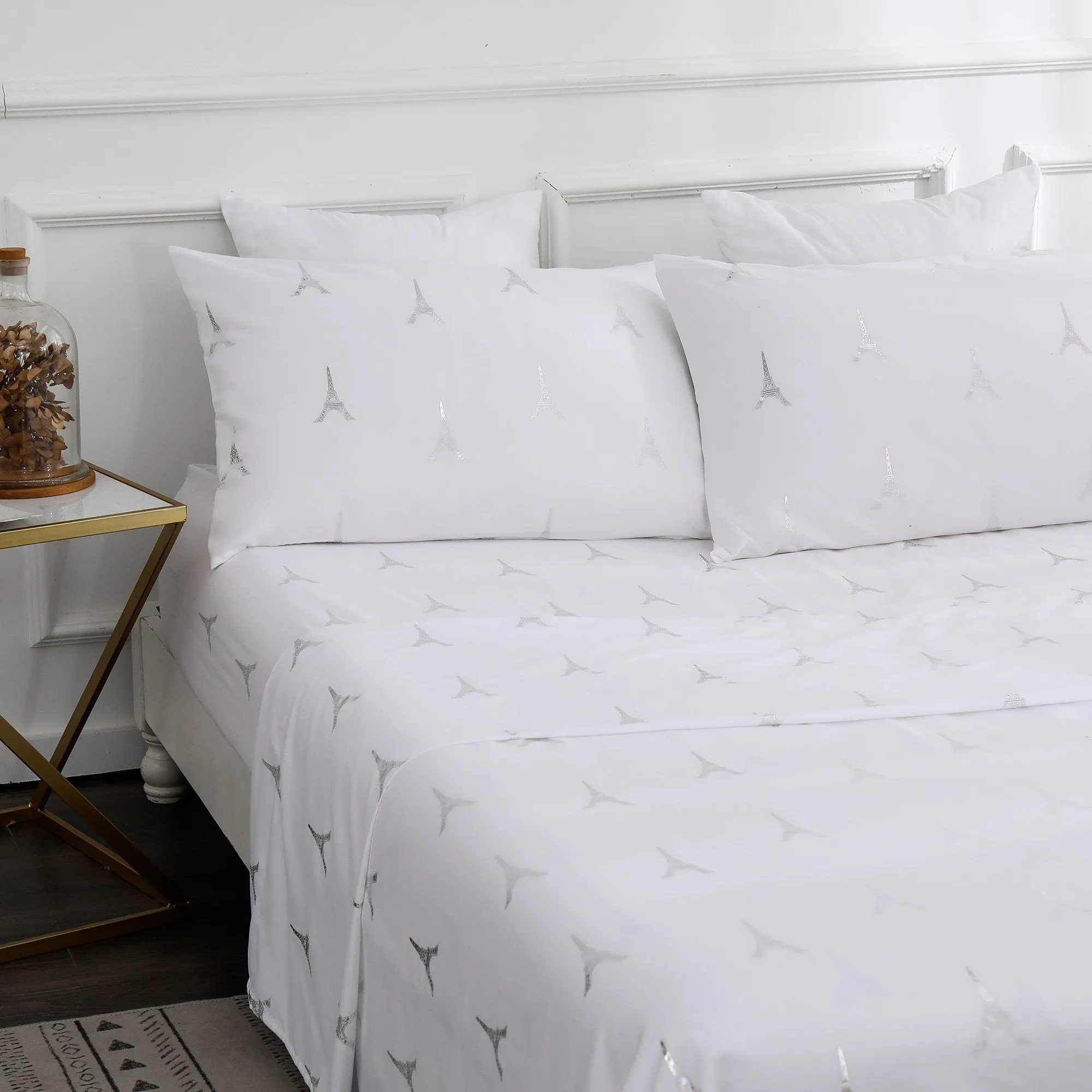 Lauren Taylor - Metallic Printed Sheet Set