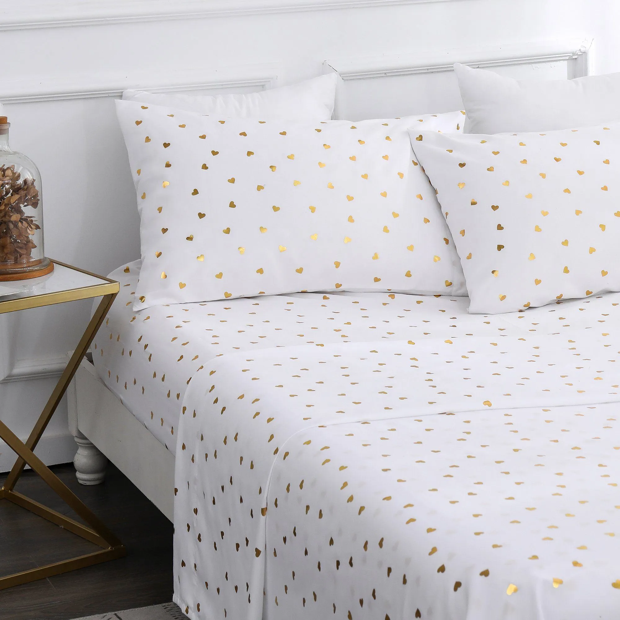 Lauren Taylor - Metallic Printed Sheet Set