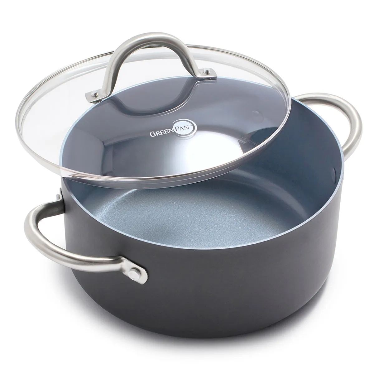 Lima Ceramic Nonstick 5-Quart Stockpot with Lid