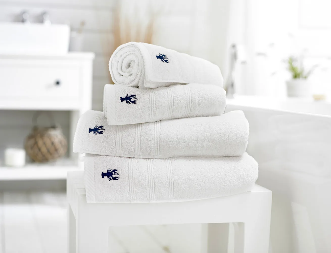 Lobster Creek Kaleidoscope 550 GSM Combed Cotton Towels