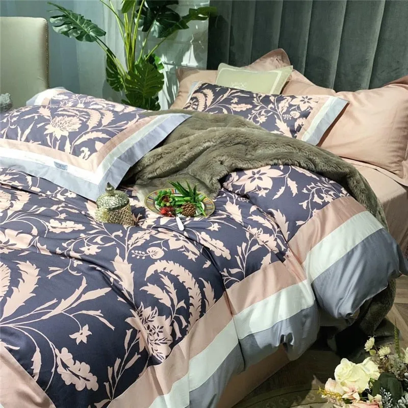 Luxury Egypt Cotton Fashion Printed Bedding Set