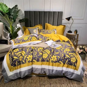 Luxury Egypt Cotton Fashion Printed Bedding Set