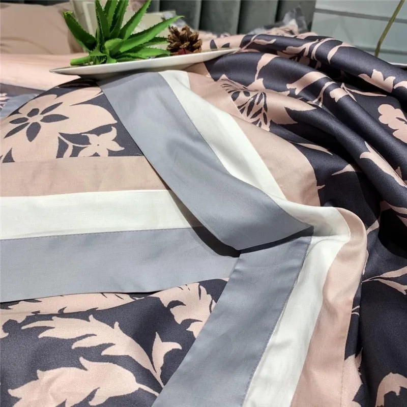 Luxury Egypt Cotton Fashion Printed Bedding Set