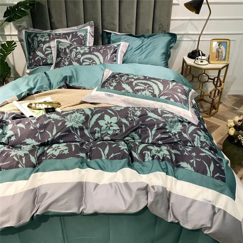 Luxury Egypt Cotton Fashion Printed Bedding Set