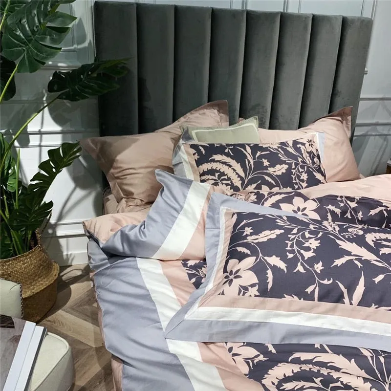 Luxury Egypt Cotton Fashion Printed Bedding Set