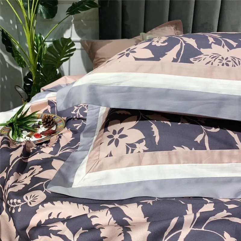 Luxury Egypt Cotton Fashion Printed Bedding Set