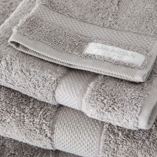 Luxury Egyptian Towel Gift Set by Sheridan CLOUD GREY