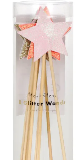 Meri Meri Glitter Star Wands (x 8)