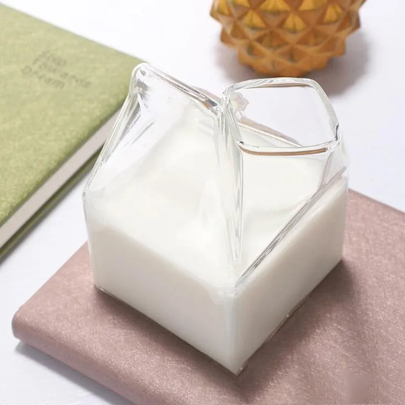 Milk Box Shape Bottle