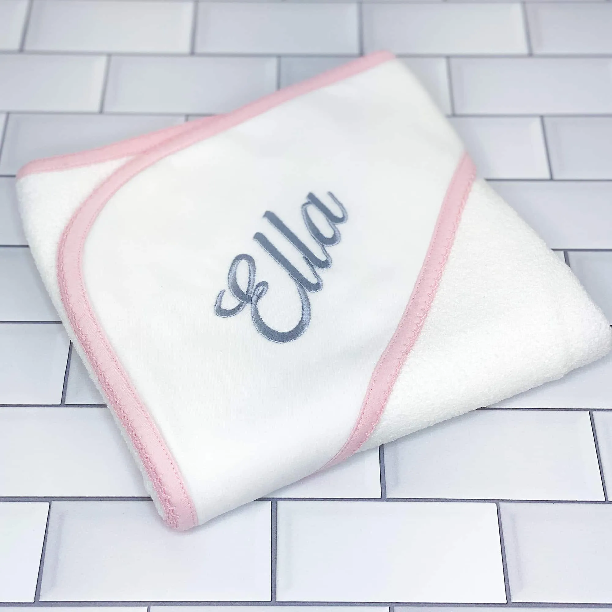 Monogrammed bathwrap