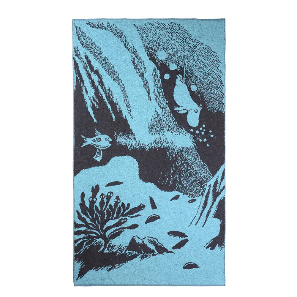 Moomin Diving bath towel