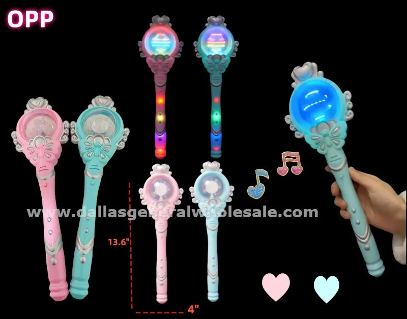 Musical Toy Glowing Fairy Wands Wholesale