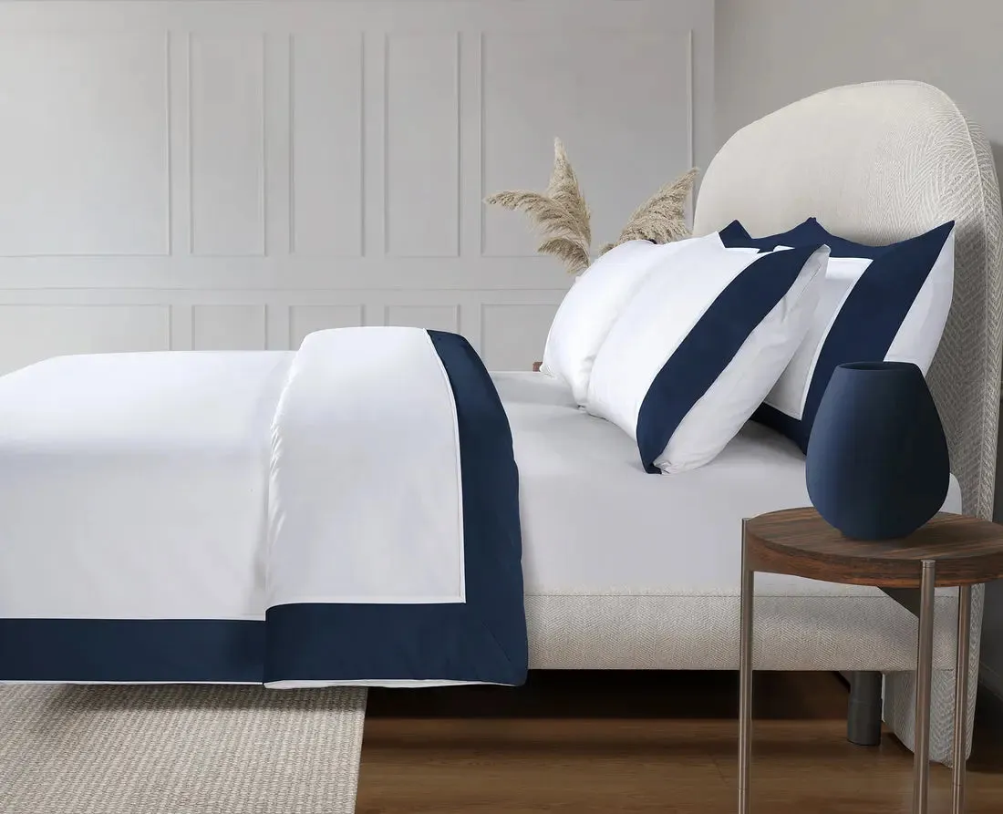 Navy 800 Thread Count Egyptian Cotton Duvet Cover