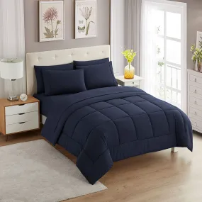 Navy Study Bed Set