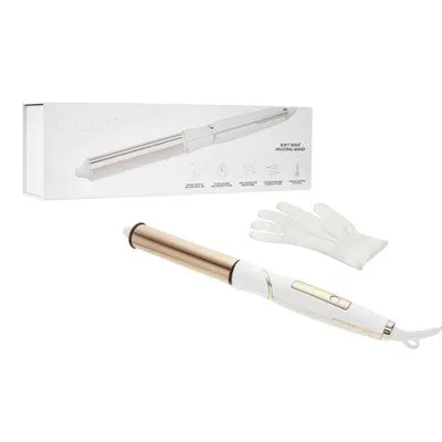 New - Kristin Ess Soft Wave Pivoting Wand Curling Iron - 1 1/4"