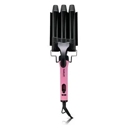 New - Trademark Beauty Mood Interchangeable Hair Curling Iron - 1" Barrel