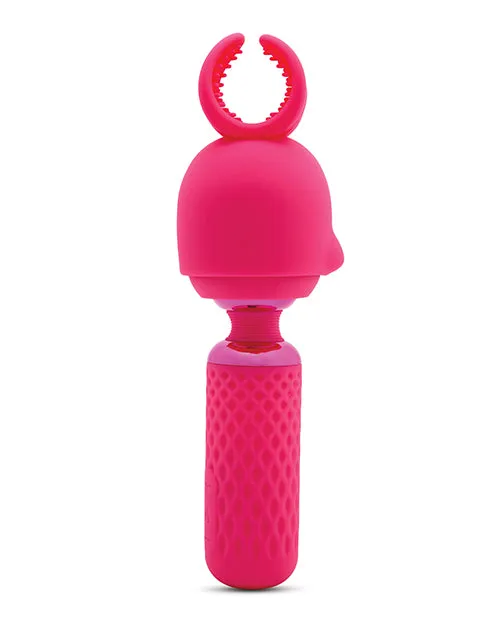 Nu Sensuelle Harlow Mini Wand with Masturbator Attachment