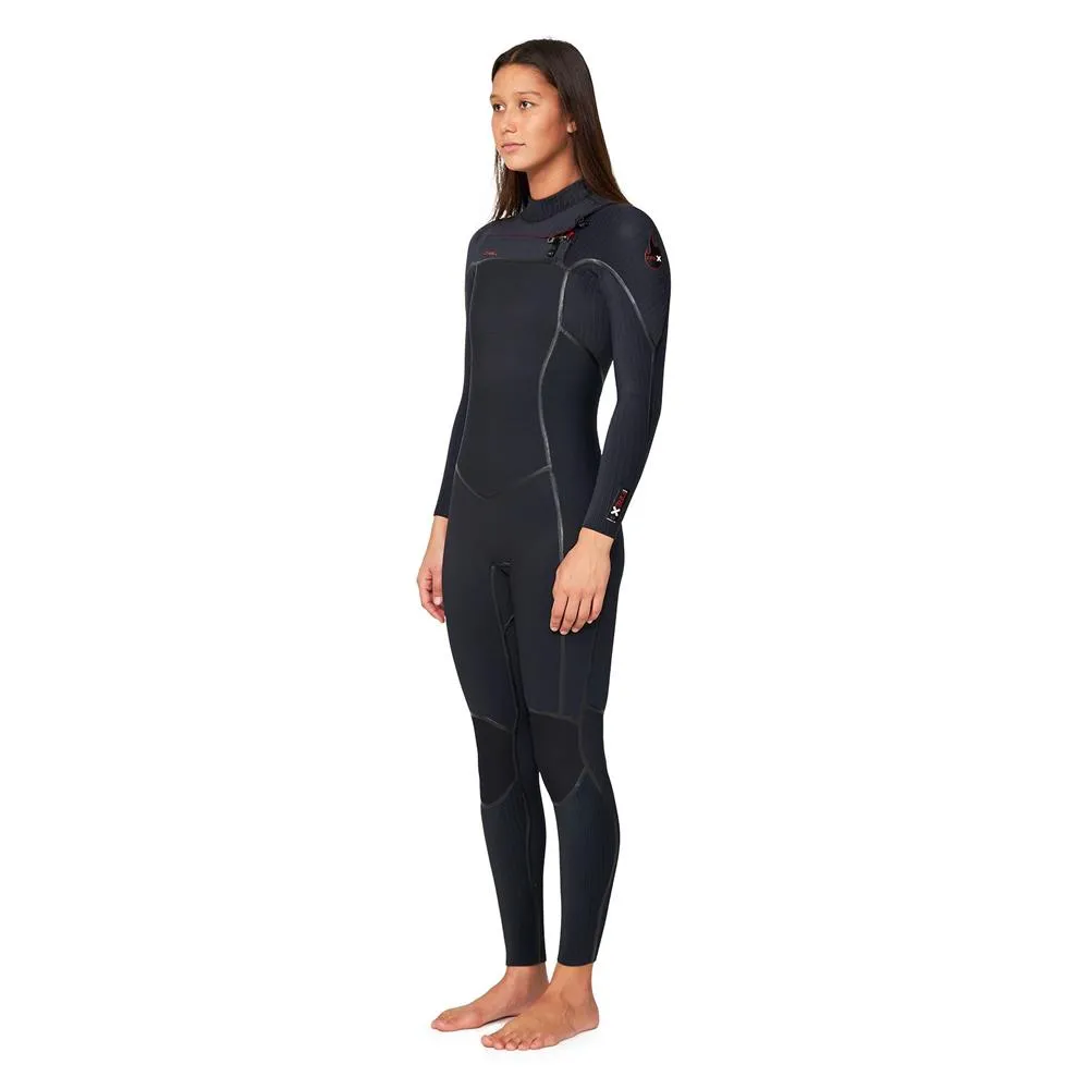 O'Neill Womens HyperFire X Chest Zip Full 3/2mm Steamer