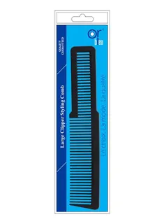 Or Bleu Large Clipper Styling Comb Black HB-252