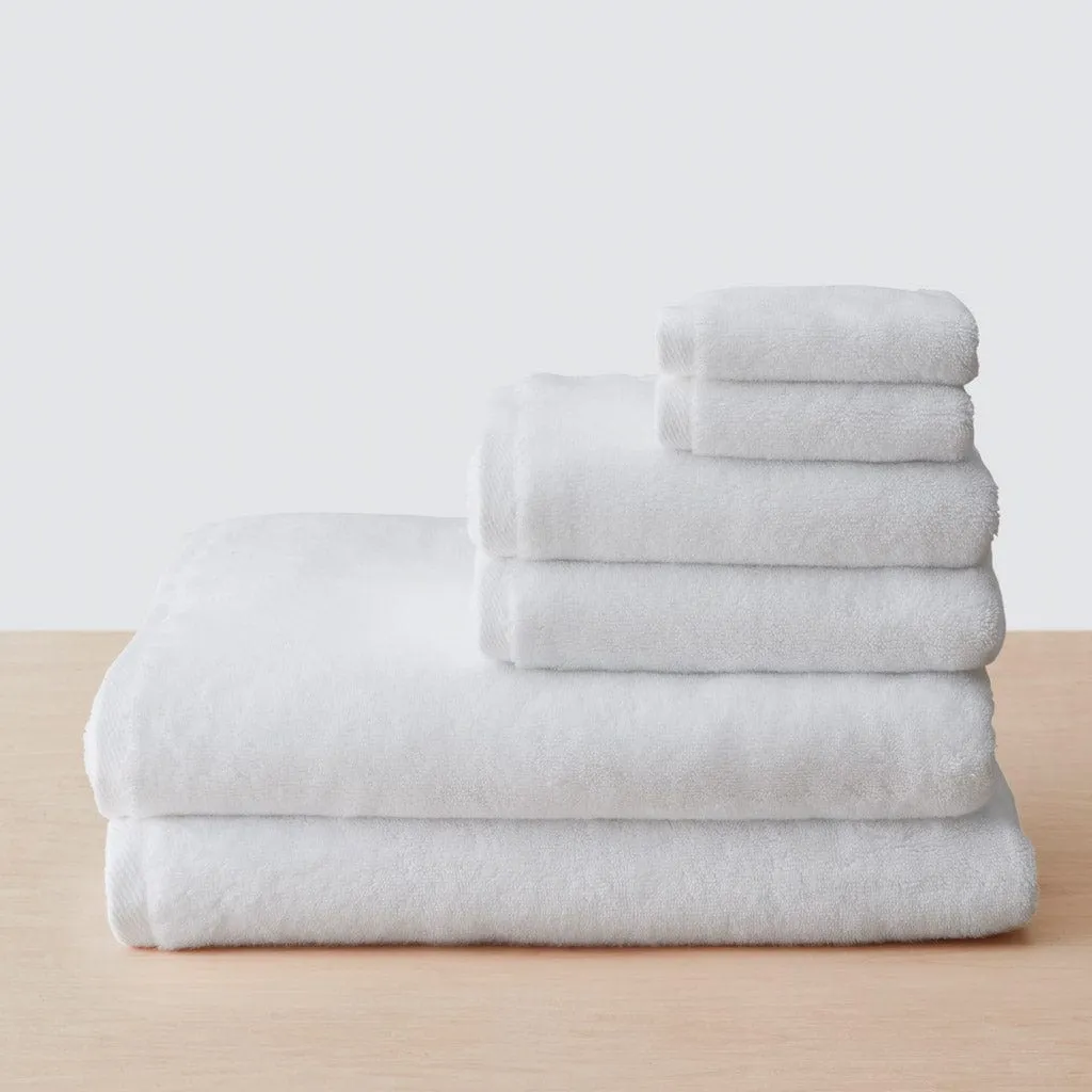 Organic Plush Bath Sheet Set