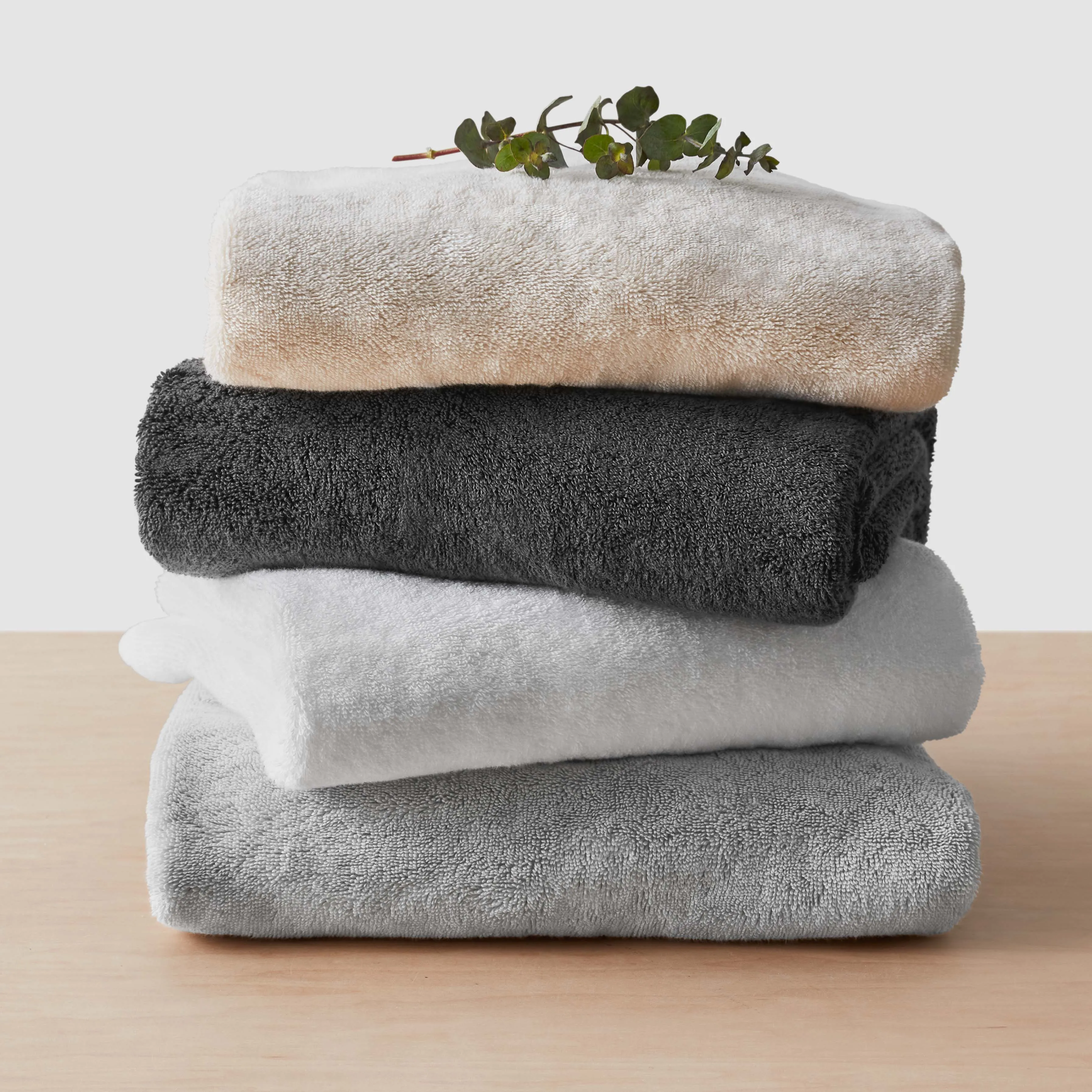 Organic Plush Bath Sheet Set