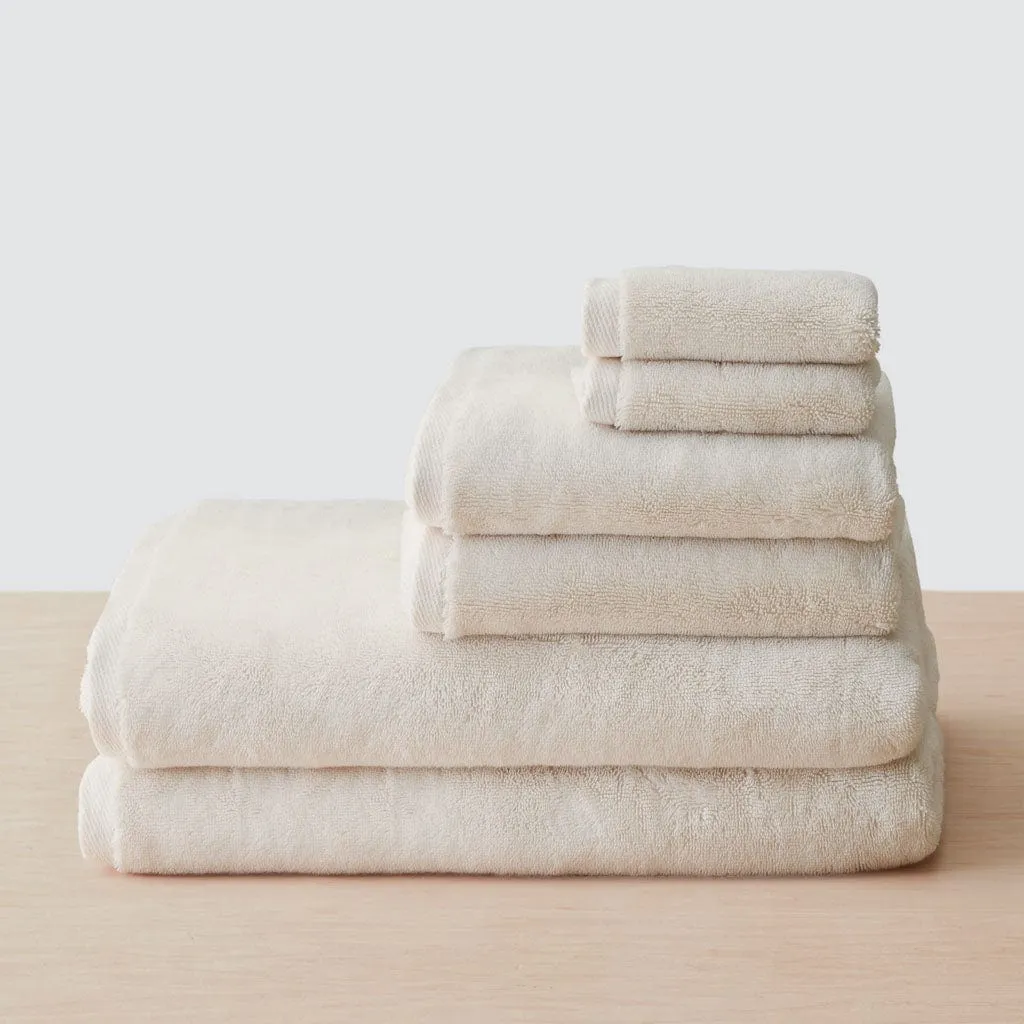 Organic Plush Bath Sheet Set