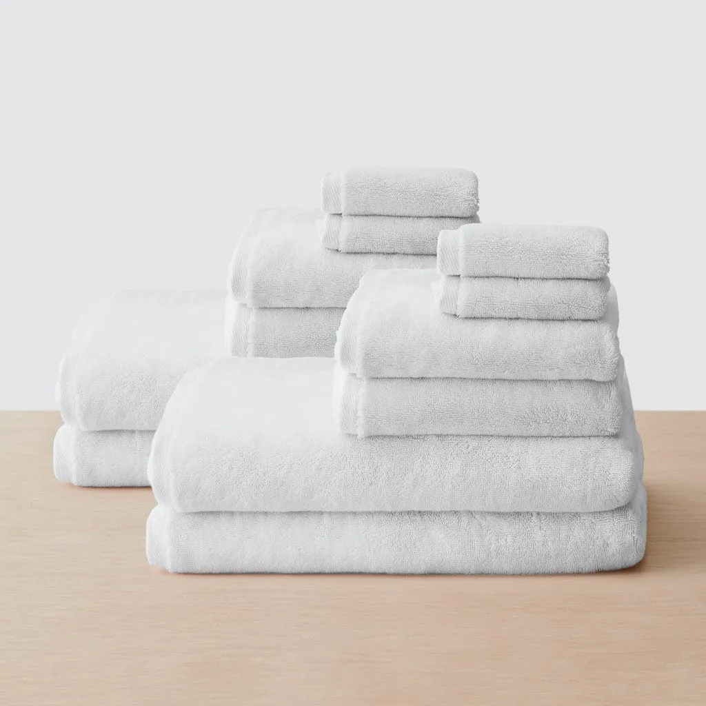 Organic Plush Bath Sheet Set