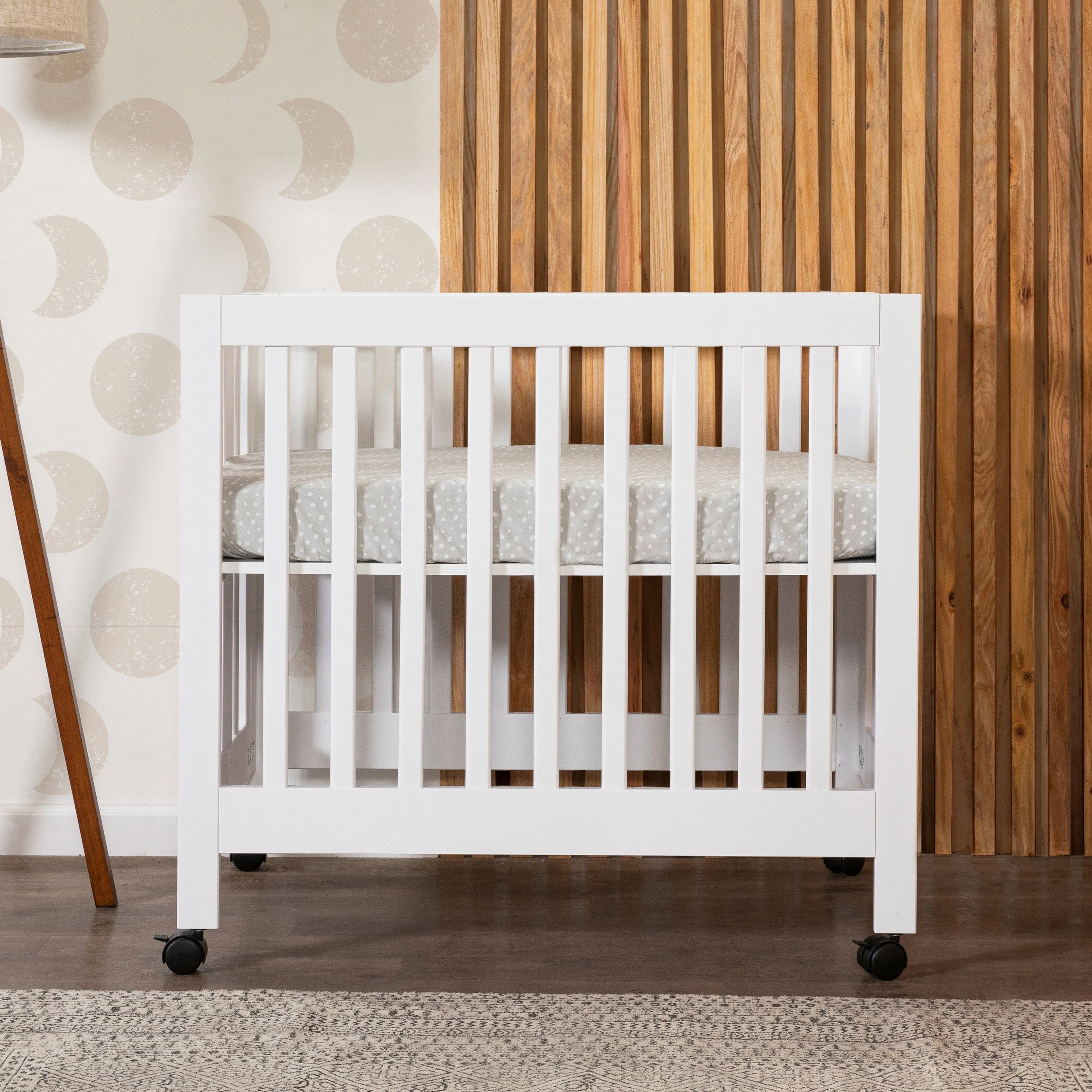 Origami Mini Crib - White