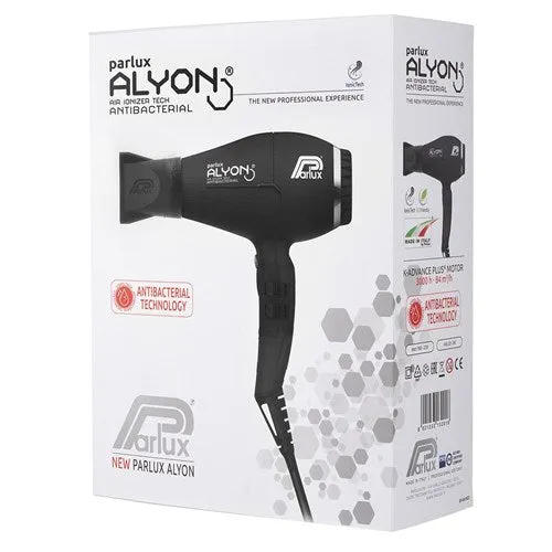 Parlux Alyon Air Ionizer Tech Hair Dryer - Black