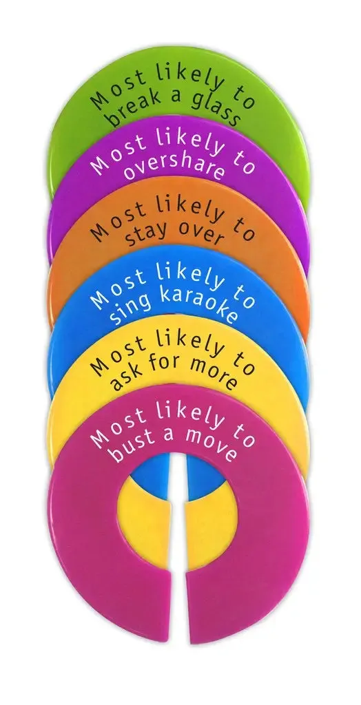 Party Time Wine Tags