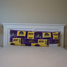 Pillows - Body Pillow Cover - College - NCAA - East Carolina University-ECU - Pirates - New Blocks