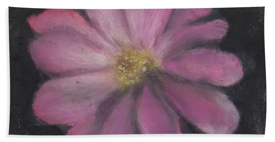 Pink Flower - Bath Towel