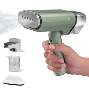 Pionix Handheld Garment Steamer Foldable Handheld Steamer Home & Travel Green