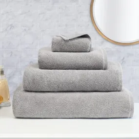 Plush Mist Grey Bath Sheet