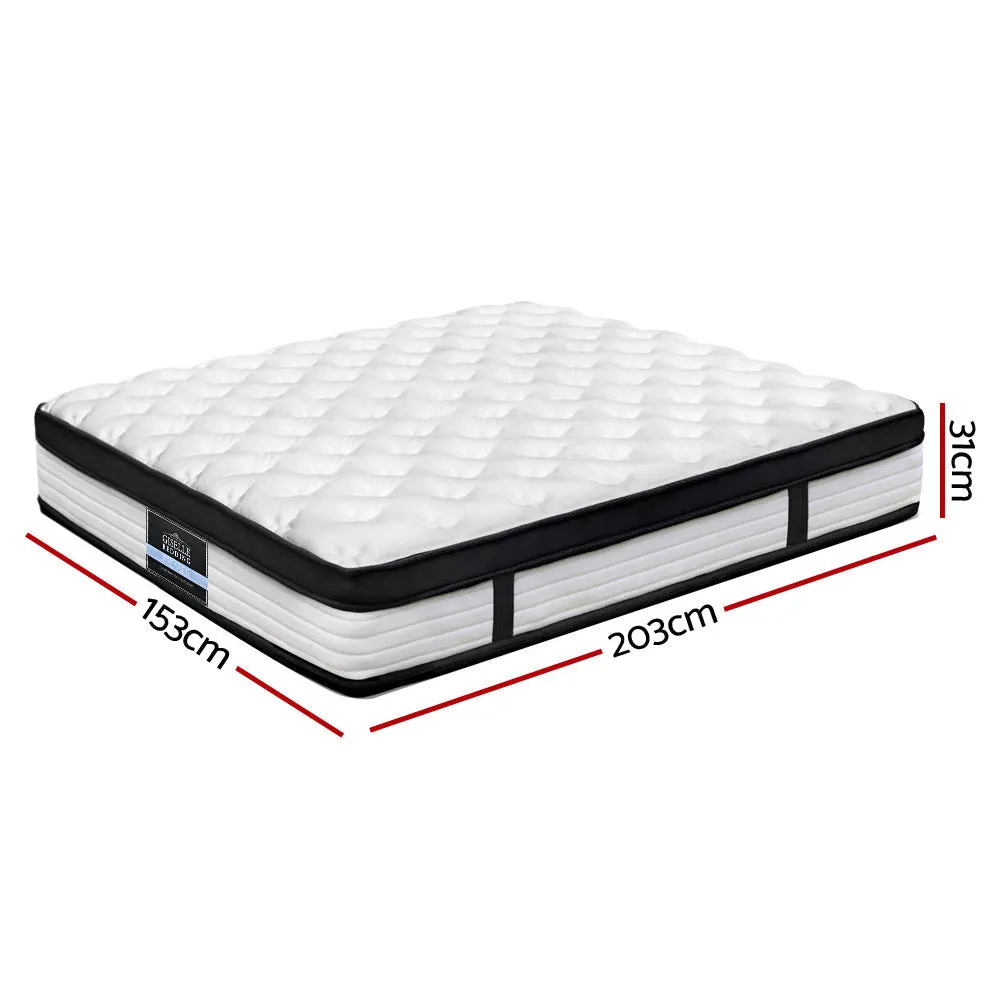 Pluto Bed & Mattress Package - Grey Queen