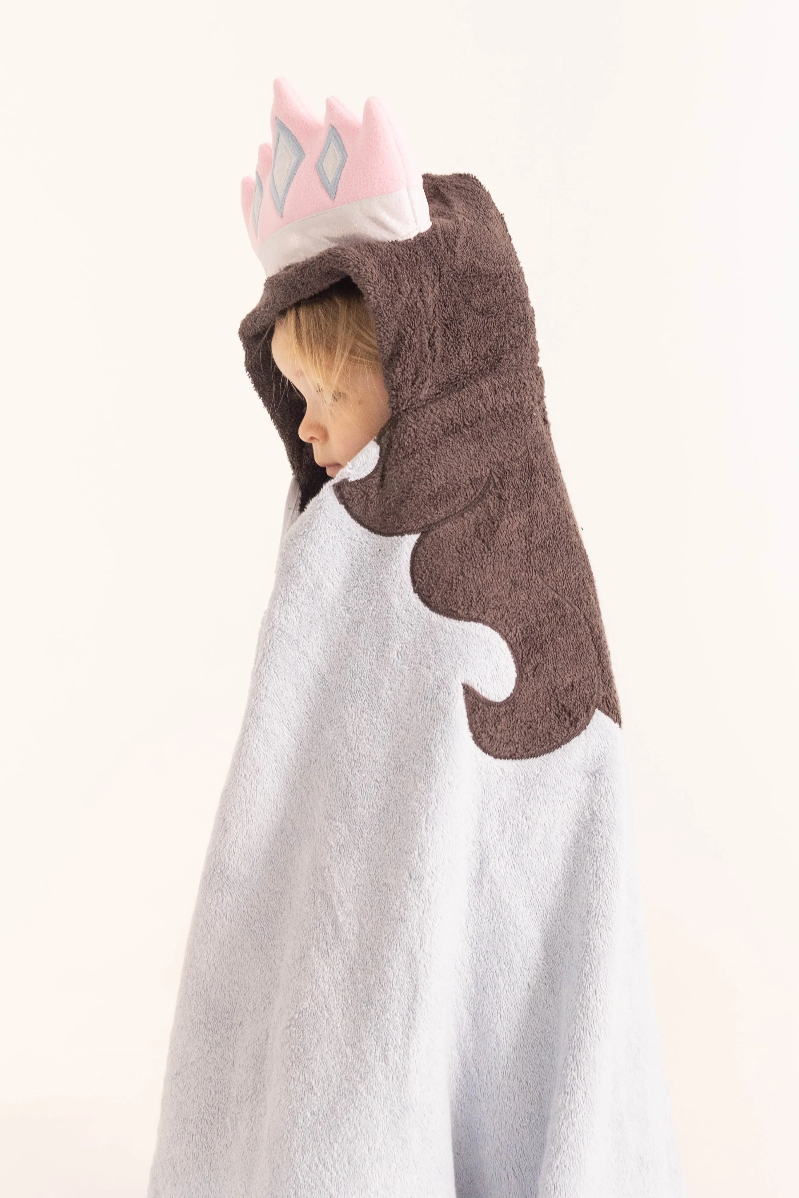 Poppy the Princess Hooded Towel