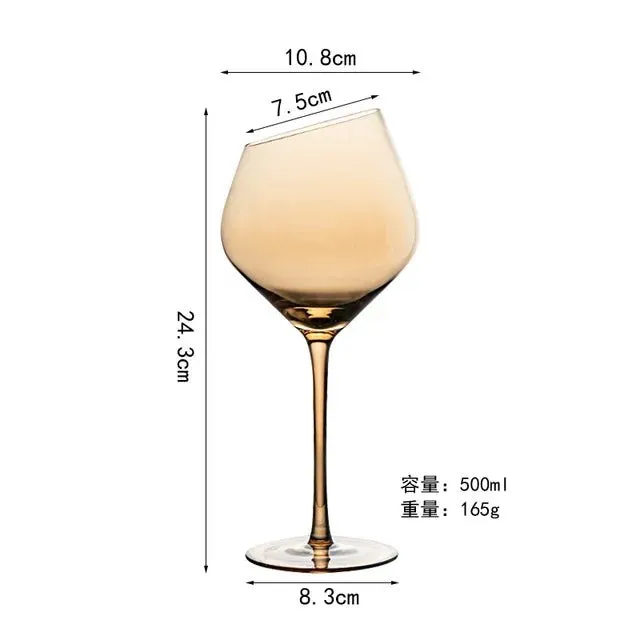 Pre Order:  Brown Wine Glasses